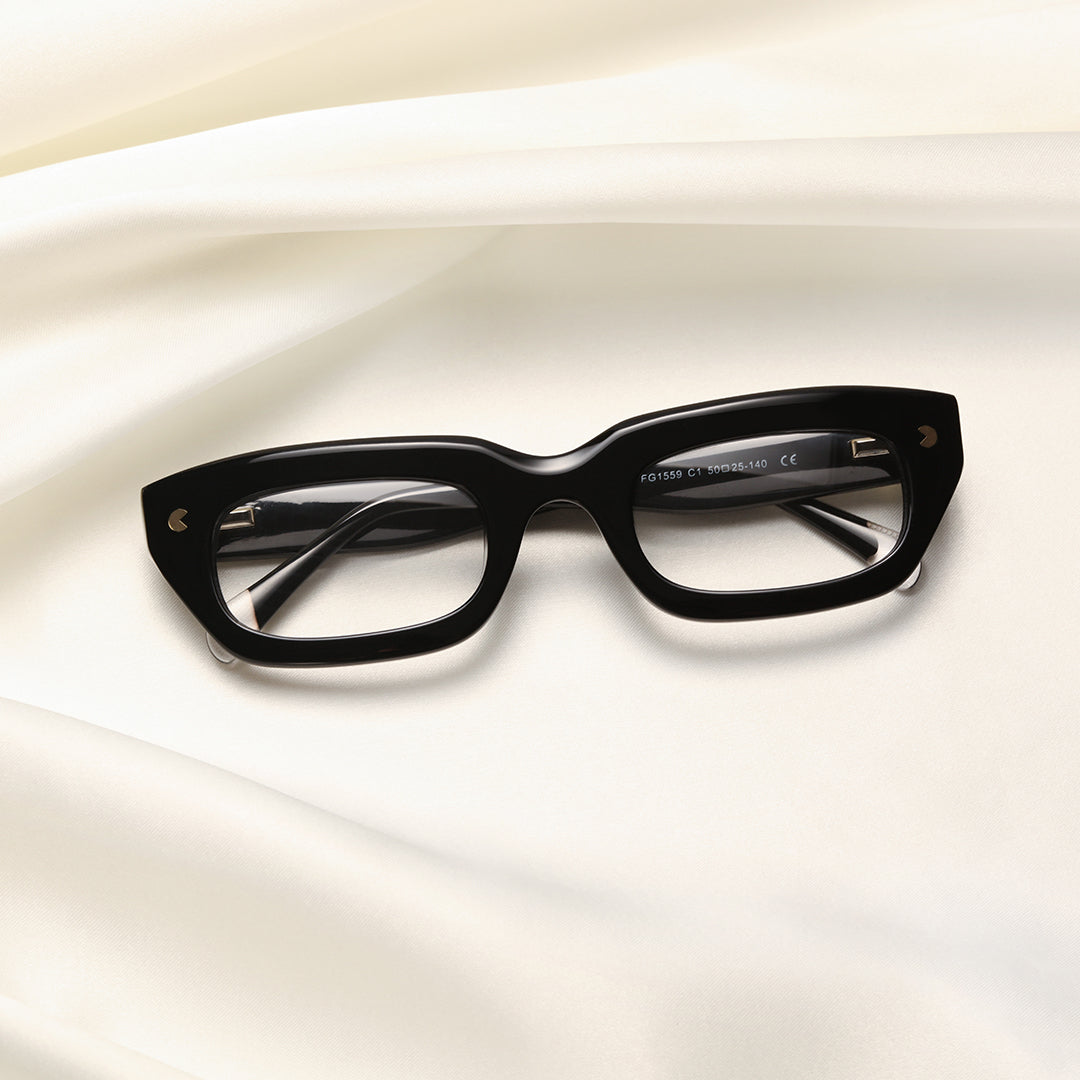 Rectangular Acetate Glasses